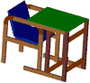 Детский стул стол трансформер - детская мебель